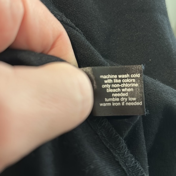 The perfect LBD. Woman’s 3/4-Sleeve Princess Fit & Flare Dress in black. - Picture 10 of 11